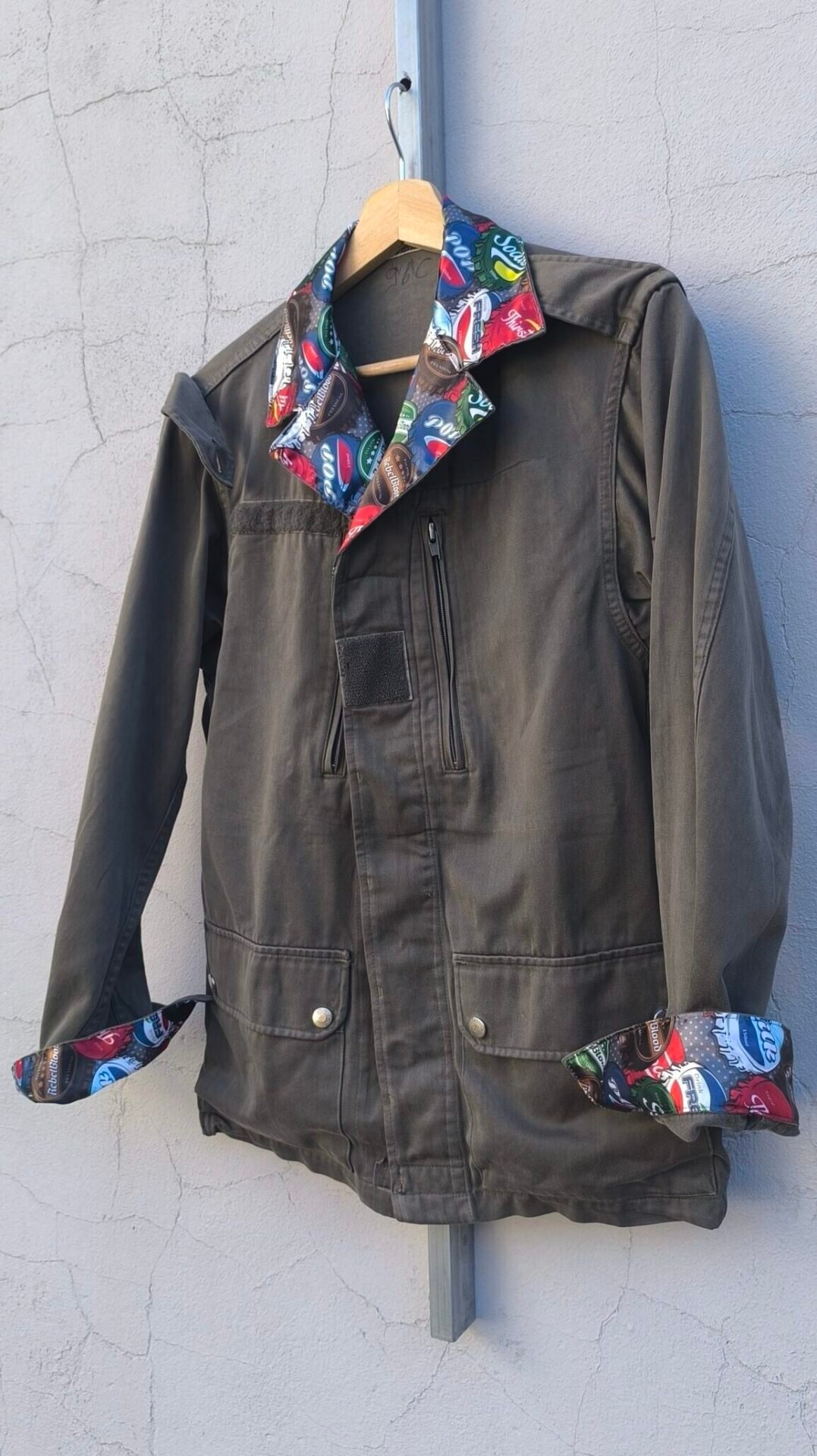 Veste Militaire Pop Art – Image 3