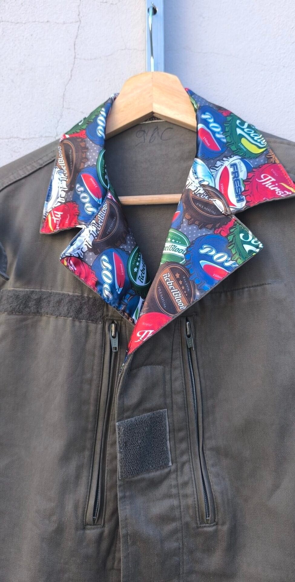 Veste Militaire Pop Art – Image 4