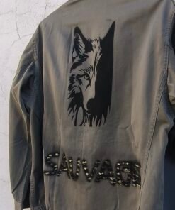 Alternative view of Veste Militaire Loup Sauvage