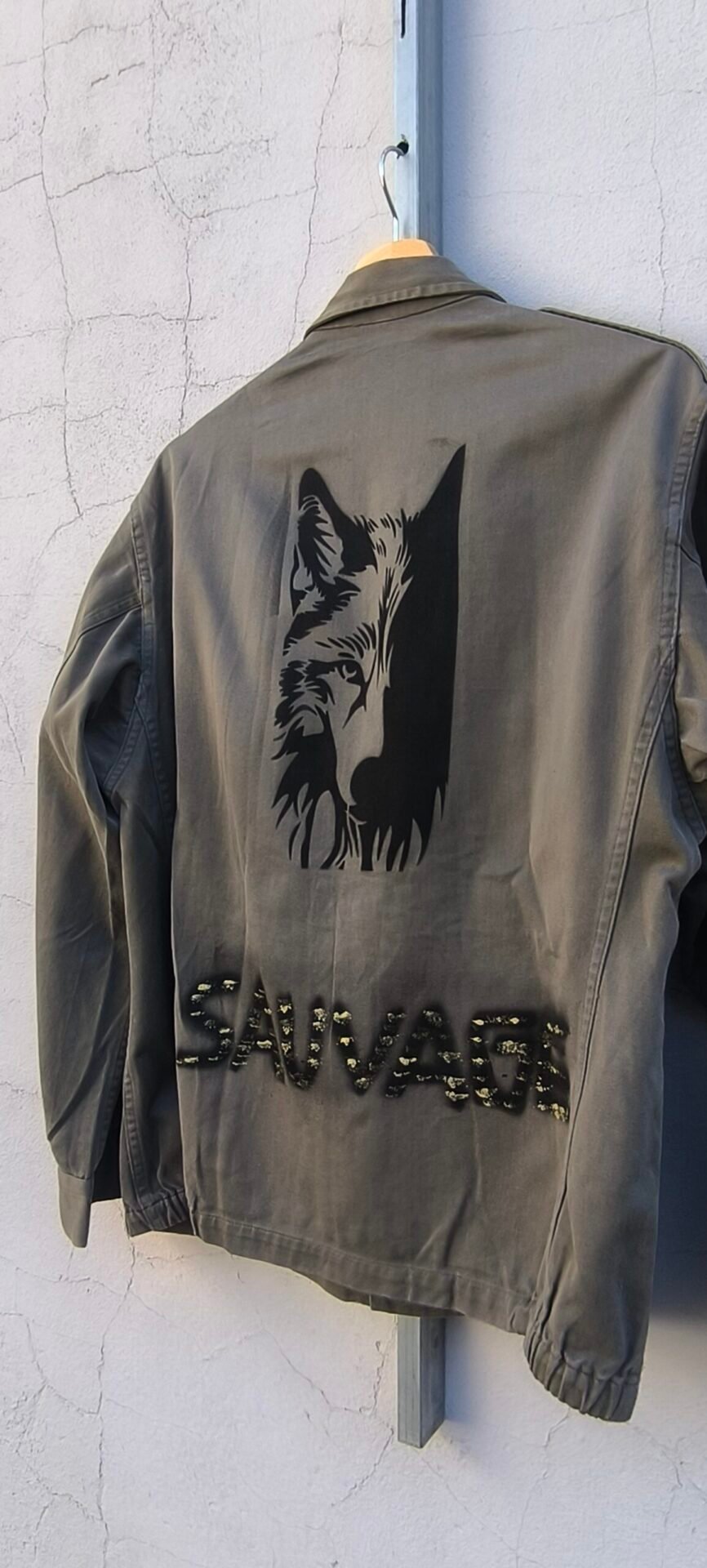 Veste Militaire Loup Sauvage – Image 2