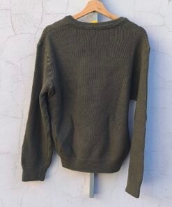 Alternative view of Pull Militaire Français Col en V