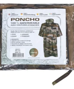 Alternative view of Poncho Militaire Camouflage