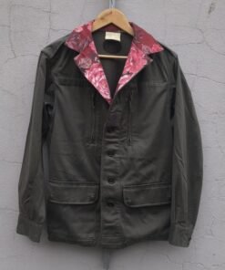 Veste militaire chic flower